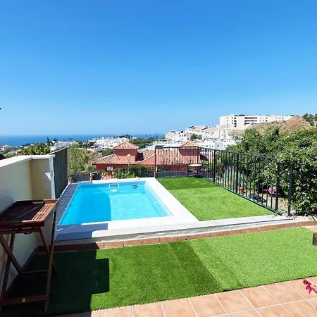 Gran Terraza Con Vistas Al Mar Y Piscina Apartamento Rincón de la Victoria